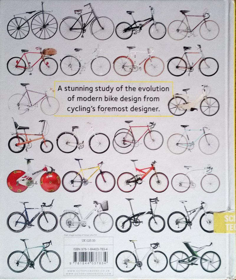 The Biography of the Modern Bike, back.