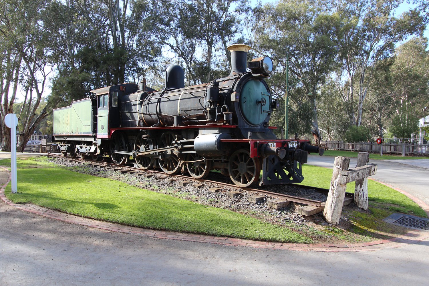 1913 D3 Steam Locomotive, Pioneer Settlement Swan Hill. North West Victoria Tour, July 2020.