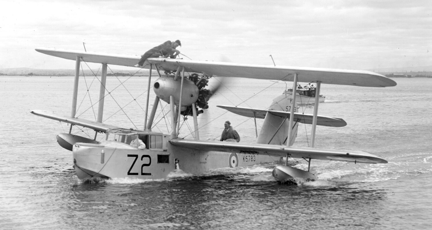 Supermarine Walrus I, serial number K5783, from the first production batch. Photo taken between 1937 and 1939