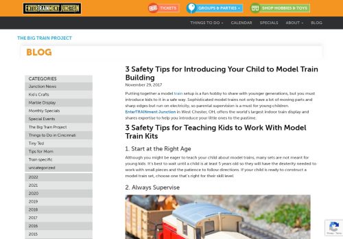 3 Safety Tips for Introducing Your Child to Model Train Building