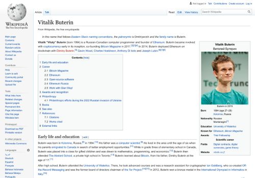 Vitalik Buterin – Wikipedia