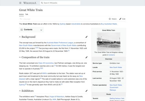 Great White Train – Wikipedia