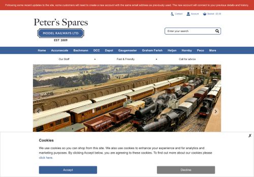 Peters Spares Model Railways