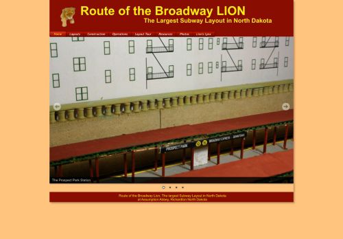 Route of the Broadway LION