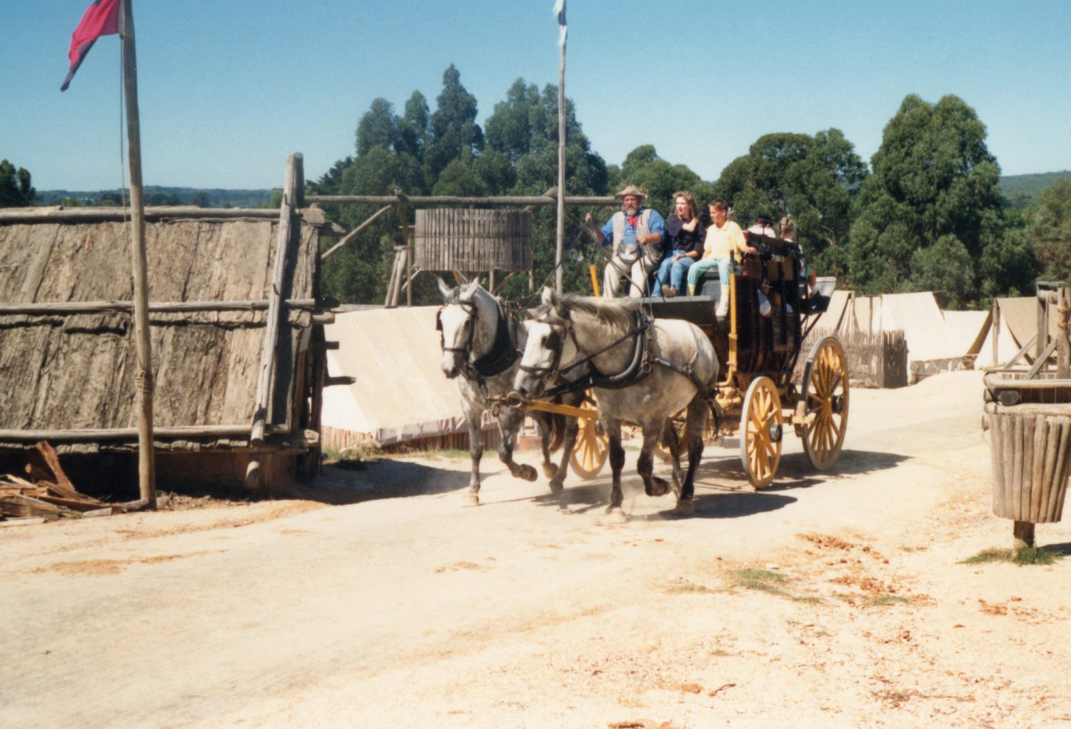 Sovereign Hill. Ballarat, 1990.