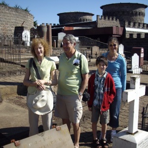 Cemetery at Kryal Castle