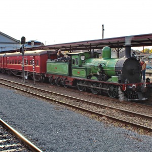 Y112 Steam Locomotive in Ballarat