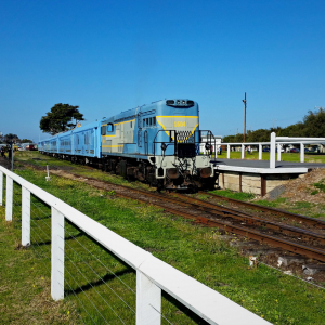 The Q Train ready to depart Queenscliff