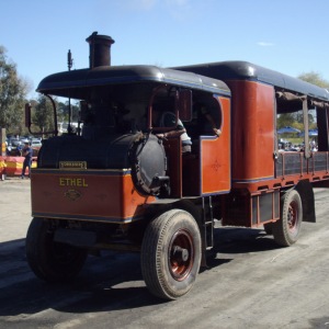 Steam truck Ethel.
