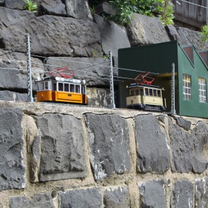 Outdoor garden railway
