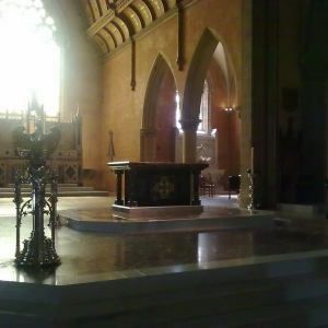 Internal view of St Patricks Cathedral