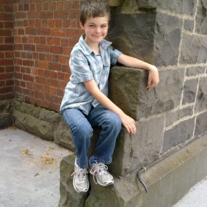 Connor at St Patrick's Cathedral