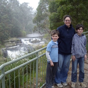 Agnes Falls, in Hazel Park near Toora.