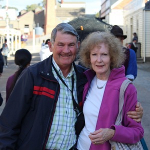 Peter and Bernice in Main Street