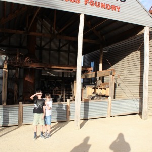 New to Sovereign Hill, an iron foundry