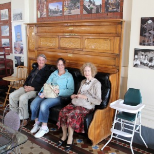 Peter, Karen and Bernice seated