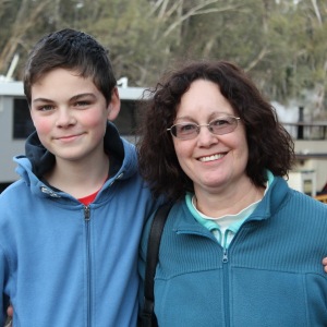 Connor and his Mum